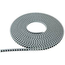 Courroie Dentée HTD 204-3M - Longueur 204 Mm, Largeur 6 Mm, Pas 3 Mm - Néoprène Avec Cordon Fibre De Verre - Pour Transmissions Industrielles